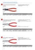 124 Плоскогубцы Knipex для обламывания надрезанных стеклянных полосок специальная инструментальная сталь кованая закалённая в масле DIN ISO 5743 Клещи Головка Ручки Шири Каталог KNIPEX 2014 Профессиональный ручной инструмент для удаления изоляции Плоскогубцы Кусачки Ножницы Клещи Бокорезы Стр. 124