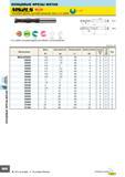 402 Концевые фрезы MSTAR of ap si L1 UWC (MS 30° D1<3 D1<3 3 < D1 2-х зубая концевая фреза для общего использования Тип2 Единицы мм Обозначение Диам Di Длина р Каталог MITSUBISHI 2007 Металлорежущий инструмент и инструментальные системы для точения фрезерования сверления на универсальных станках и обрабатывающих центрах с ЧПУ Стр. B018
