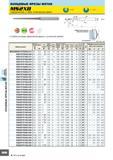 430 Концевые фрезы MSTAR uwC ms 30° 2 зубая концевая сферическая фреза с конической шейкой Тип1 Обозначение Радиус концевой сферической фрезы R Диам D1 Угол ко Каталог MITSUBISHI 2007 Металлорежущий инструмент и инструментальные системы для точения фрезерования сверления на универсальных станках и обрабатывающих центрах с ЧПУ Стр. B046