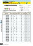 442 Концевые фрезы MSTAR MSSMT & Коническая шпоночная фреза, 2 зуба, Средняя рабочая часть D1<0 5 0 - -0 02 0 5 < D1 0 - -0 03 uwC ms 30° D1<0 4 0 4 < Di 2-х з Каталог MITSUBISHI 2007 Металлорежущий инструмент и инструментальные системы для точения фрезерования сверления на универсальных станках и обрабатывающих центрах с ЧПУ Стр. B058