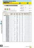 444 Концевые фрезы MSTAR MSSMT & Коническая шпоночная фреза, 2 зуба, Средняя рабочая часть D1<0 5 0 - -0 02 0 5 < D1 0 - -0 03 uwC ms 30° D1<0 4 0 4 < D1 2-х з Каталог MITSUBISHI 2007 Металлорежущий инструмент и инструментальные системы для точения фрезерования сверления на универсальных станках и обрабатывающих центрах с ЧПУ Стр. B060