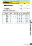463 Концевые фрезы IMPACT MIRACLE VF2SSB Сферическая, Маленькая рабочая часть, 2 зуба, Для закаленных материалов 0 - -0 01 uwc ) (VF 30° Сферическая фреза с 2 Каталог MITSUBISHI 2007 Металлорежущий инструмент и инструментальные системы для точения фрезерования сверления на универсальных станках и обрабатывающих центрах с ЧПУ Стр. B079