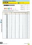 484 Концевые фрезы MIRACLE UWC (VC 0° D1<3 D1<3 3< D1 Концевая фреза с 2 канавками, с удлиненной, по сравнению со стандартной, длиной режущей кромки ap L1 ap L Каталог MITSUBISHI 2007 Металлорежущий инструмент и инструментальные системы для точения фрезерования сверления на универсальных станках и обрабатывающих центрах с ЧПУ Стр. B100