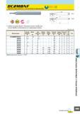 547 DC2MBNF Сферическая, Средняя рабочая часть, 2 зуба, Для металлов не содержащих железа D1<6 0 - -0 028 D1= 6 0 - -0 038 uwc (DC 30° 2 зубая концевая фреза с Каталог MITSUBISHI 2007 Металлорежущий инструмент и инструментальные системы для точения фрезерования сверления на универсальных станках и обрабатывающих центрах с ЧПУ Стр. B163