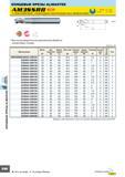 564 Концевые фрезы ALIMASTER AM3SSRB 3-х зубая концевая фреза, с угловым радиусом, короткой режущей частью, обниженной шейкой D1 < 12 0 - -0 02 12<D1 0 - -0 03 Каталог MITSUBISHI 2007 Металлорежущий инструмент и инструментальные системы для точения фрезерования сверления на универсальных станках и обрабатывающих центрах с ЧПУ Стр. B180