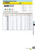 573 Концевые фрезы VIOLET VA2SS Шпоночная фреза, короткая рабочая часть, 2 зуба 0 - -0 03 i Khas> V 30° 2-х зубая концевая фреза общего назначения с высоким со Каталог MITSUBISHI 2007 Металлорежущий инструмент и инструментальные системы для точения фрезерования сверления на универсальных станках и обрабатывающих центрах с ЧПУ Стр. B189