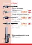 106 Штангенциркуль Mitutoyo ABSOLUTE DIGIMATIC Серия 500 109 и 110 Степень защиты IP 66 67 Серия 500 108 ABSOLUTE и Absolute System Patented by MITUTOYO Штангенц Каталог MITUTOYO 2007 Средства измерений Измерительные инструменты и приборы Стр. 104