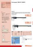 115 Штангенциркуль Mitutoyo ABSOLUTE DIGIMATIC Ножевидные измерительные поверхности для измерений наружных размеров Закругленные измерительные поверхности для из Каталог MITUTOYO 2007 Средства измерений Измерительные инструменты и приборы Стр. 113