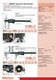 132 Штангенинструмент Mitutoyo ABSOLUTE DIGIMATIC Special Face caliper Automotive Electronic caliper with integrated absolute encoder. One-time setting of the ze Каталог MITUTOYO 2007 Средства измерений Измерительные инструменты и приборы Стр. 130