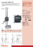 156 Штангенрейсмас Mitutoyo DIGIMATIC HD-A Конструкция со стойкой без передачи данных измерений в стандартном исполнении Установка нуля простым нажатием кнопки в Каталог MITUTOYO 2007 Средства измерений Измерительные инструменты и приборы Стр. 154