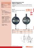 169 Цифровая измерительная головка Mitutoyo ABSOLUTE DIGIMATIC ID-S Xарактеристики Шестизначный ЖК-дисплей Точность стандарт предприятия Наконечник Твердосплавны Каталог MITUTOYO 2007 Средства измерений Измерительные инструменты и приборы Стр. 167