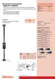 322 Cерия 572 Стандартная вертикальная конструкция с выводом данных Absolute System Patented by MITUTOYO m.l Диапазон Предел L1 L2 Mасса измерений погрешности мм Каталог MITUTOYO 2007 Средства измерений Измерительные инструменты и приборы Стр. 320