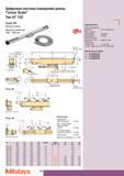 330 Цифровая система измерения длины Mitutoyo Linear Scale Тип АТ 102 753 Монтажная поверхность линейки Сборка Регулируемые Характеристики Предел погрешности (пр Каталог MITUTOYO 2007 Средства измерений Измерительные инструменты и приборы Стр. 328