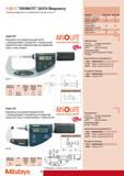 36 Электронные быстродействующие микрометры Mitutoyo ABSOLUTE DIGIMATIC QUICK с невращающимся шпинделем и измерительными поверхностями для измерений пазов и узк Каталог MITUTOYO 2009 Средства измерений измерительный инструмент приборы оборудование для машиностроения и металлообработки Стр. 26