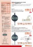 175 Цифровая измерительная головка Mitutoyo ABSOLUTE DIGIMATIC ID-C Установка нуля производится один раз и сохраняется при всех последующих измерениях до замены Каталог MITUTOYO 2009 Средства измерений измерительный инструмент приборы оборудование для машиностроения и металлообработки Стр. 165