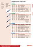 158 Микрометрические головки Mitutoyo 25 мм 1 Серия 150 Стандартный тип среднего размера Метрический Диапазон Стержень Стержень Конец шпинделя Особые ч Каталог MITUTOYO 2012 Контрольно-измерительный инструмент оборудование и приборы для машиностроения Стр. 157