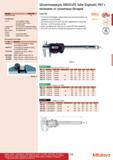 176 Штангенциркуль Mitutoyo ABSOLUTE Solar Digimatic IP67 с питанием от солнечных батарей Экологически чистый штангенциркуль не нуждается в смене батар Каталог MITUTOYO 2012 Контрольно-измерительный инструмент оборудование и приборы для машиностроения Стр. 175