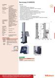 246 Высотомер Mitutoyo LH-600D DG Спецификация Точность Ход ползунка Диапазон измерения Цифровой шаг Дисплей Язык дисплея Перпендикулярность Прямолиней Каталог MITUTOYO 2012 Контрольно-измерительный инструмент оборудование и приборы для машиностроения Стр. 245