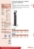 364 Ступенчатый калибр высоты Mitutoyo с цифровой индикацией Height Master Функции Серия 515 Вывод данных ZERO ABS (НУЛЬ АБС ) ПРЕДУСТАНОВКА Автоотключ Каталог MITUTOYO 2012 Контрольно-измерительный инструмент оборудование и приборы для машиностроения Стр. 363
