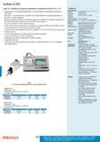 543 Приборы для измерения шероховатости поверхностей Mitutoyo Surftest SJ-411 412 Портативный не скользящий профилометр с сенсорной панелью управления Каталог MITUTOYO 2012 Контрольно-измерительный инструмент оборудование и приборы для машиностроения Стр. 542