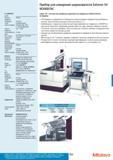 554 Прибор Mitutoyo для измерения шероховатости Extreme SV- M3000CNC Mitutoyo Спецификация ось Х1 Диапазон измерения Разрешение Шкала Скорость привода Каталог MITUTOYO 2012 Контрольно-измерительный инструмент оборудование и приборы для машиностроения Стр. 553