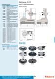 566 Кругломер Mitutoyo RA-10 Опциональные аксессуары Описание 211-016 Референтная полусфера 12ААН420 Прокладка для эталонной полусферы 997090 Набор кон Каталог MITUTOYO 2012 Контрольно-измерительный инструмент оборудование и приборы для машиностроения Стр. 565
