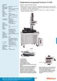 586 Профилометр-контурограф Mitutoyo Серия 525 Formtracer SV-C31001SV-C4100 Обладая широким диапазоном измерения и высоким разрешением детектора покрыв Каталог MITUTOYO 2012 Контрольно-измерительный инструмент оборудование и приборы для машиностроения Стр. 585