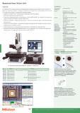 474 Видеосистема Mitutoyo Vision Unit Серия 359 предназначена для модернизации измерительных микроскопов и позволяет в один шаг распознать кромки с помощью специаль Каталог MITUTOYO 2014 Измерительный инструмент и приборы Стр. 472