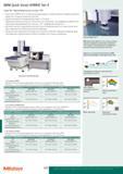 628 Видеоизмерительная система Mitutoyo с ЧПУ Quick Vision HYBRID тип 4 Мультисенсорная машина которая позволяет измерять рельеф поверхности и толщину прозрачных об Каталог MITUTOYO 2014 Измерительный инструмент и приборы Стр. 626