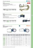 347 Толщиномер индикаторный С индикатором часового типа и подъемным рычагом С большим вылетом скобы и диапазоном измерения Дисковые поверхности диаметром 10мм Каталог NORGAU 2014 Профессиональные инструменты и промышленное оборудование Стр. 331
