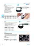 438 Микрометр со скобой NM Надежное и простое исполнение для цехового использования Шкала стебель и барабан с матовым хромированием Измерительный шпиндель 0635 мм п Каталог NORGAU 2015 Инструмент режущий измерительный слесарный Оснастка Стр. 422