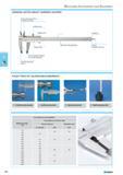 398 GENERAL NOTES ABOUT VERNIER CALIPERS Upper measuring surfaces for inside measuring Locking screw lL Caliper frame Depth bar Main Scale with graduation Surfaces for dep Каталог NORGAU 2015 Инструмент режущий измерительный слесарно-монтажный Стр. 382