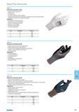 745 Gloves for precision work Material polyurethane foam Knitted wrist Smooth surface Thin glove excellent tactile sensitivity Absorption of perspiration ensured by the ce Каталог NORGAU 2015 Инструмент режущий измерительный слесарно-монтажный Стр. 729