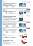634 Набор шарнирно-губцевого инструмента 3 предмета стандартных размеров в экологичной картонной коробке Черная эмаль рукоятки с изоляцией синего цвета Количес Каталог NORGAU 2014 Профессиональные инструменты и промышленное оборудование Стр. 618