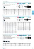 297 Intermediate sleeve for MT with locking thread For tools with Morse taper and locking thread according to DIN 228-A Also available in other balanced version Accessorie Каталог NORGAU 2015 Инструмент режущий измерительный слесарно-монтажный Стр. 281
