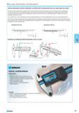 399 DATAS READING FROM VERNIER CALIPER WITH GRADUATION 005 MM AND 002 MM The Vernier scale is attached to the caliper's slider and each division on this scale is made 0.05 Каталог NORGAU 2015 Инструмент режущий измерительный слесарно-монтажный Стр. 383