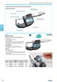 418 GENERAL NOTES ABOUT DIGITAL MICROMETERS MODEL NMD-65D Patented technology for precise measurements Water and dust protection IP65 Stainless steel spindle Carbide-tippe Каталог NORGAU 2015 Инструмент режущий измерительный слесарно-монтажный Стр. 402