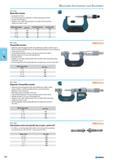 422 Blade Micrometer Graduation 0.01mm For measuring groove diameter of shafts keyways and other hard-to-reach features Supply in case with setting master for models with Каталог NORGAU 2015 Инструмент режущий измерительный слесарно-монтажный Стр. 406