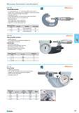423 V-Anvil Micrometer For measurements on 3- or 5- fluted taps drills reamers V-anvils with a centerline groove are available for measuring the pitch diameter of taps by Каталог NORGAU 2015 Инструмент режущий измерительный слесарно-монтажный Стр. 407
