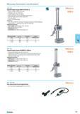 451 Digital Height Gages ABSOLUTE HD-A Highly versatile multi-function type Resolution 0.01 mm 0.005 mm Carbide-tipped scriber is provided Rigid construction ensures repea Каталог NORGAU 2015 Инструмент режущий измерительный слесарно-монтажный Стр. 435