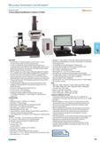 505 Contour Measuring Machine Contracer CV-4500 FEATURES Dramatically increased drive speed (X axis 80 mm s Z2 axis 20 mm s) further reduces total measurement time. In ord Каталог NORGAU 2015 Инструмент режущий измерительный слесарно-монтажный Стр. 489