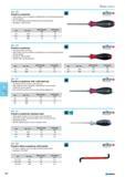 576 Pozidriv screwdriver High quality chrome-vanadium-molybdenum steel through hardened chrome-plated Non-slip Wiha MicroFinish handle with roll-off protection Standards D Каталог NORGAU 2015 Инструмент режущий измерительный слесарно-монтажный Стр. 560
