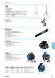 695 Tripod Galvanized Tripod for work lamps Stabile standing Max.height 2.5 m 001 integrated cord holder for use during storage or transportation Possibility of installati Каталог NORGAU 2015 Инструмент режущий измерительный слесарно-монтажный Стр. 679