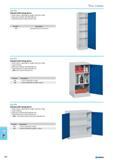 812 Cabinet with swing doors Stable shelves adjustable in height load max. 50 kg Dimension (wxhxd) 516x1900x500 mm Usable dimensions inside 491x470 mm 103 070. Description Каталог NORGAU 2015 Инструмент режущий измерительный слесарно-монтажный Стр. 796
