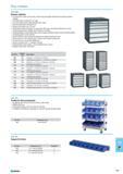 813 Drawer cabinets In sturdy sheet steel construction with environmentally-friendly electrostatic powder-coating TOV-Rheinland-Certificate GS -sign Central locking system Каталог NORGAU 2015 Инструмент режущий измерительный слесарно-монтажный Стр. 797