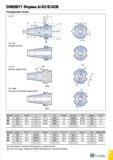 824 DIN69871 Формы A/AD/B/ADB Стандартный патрон Конус a ±0 1 b (H12) d d1 G d3 (H7) d5 ±0 05 d6 d8макс f1 ±0 1 30 3 2 16 1 7 31 75 M12 13 59 30 50 0 Каталог TAEGUTEC 2020 Вращающийся режущий и вспомогательный инструмент по металлу Твердосплавные пластины Сборные фрезы с СМП Монолитные фрезы и сверла Инструментальные патроны Стр. G9