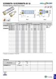438 SCRM90TN-18/SCRM90TN-M-18 AHLL RUSH Концевые фрезы и модульные головки 90° APMX'u Ц LH OAL Рис 1 я OAL' Рис; : ’ LF Обозначение в Размеры (мм) СК Каталог TAEGUTEC 2020 Вращающийся режущий и вспомогательный инструмент по металлу Твердосплавные пластины Сборные фрезы с СМП Монолитные фрезы и сверла Инструментальные патроны Стр. E125