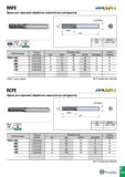 808 RRFE Фреза для черновой обработки композитных материалов Обозначение Подача (мм/зуб) Размеры (мм) Сплав DC NOF OAL APMX DCONMS TTD610 RRFE 040 0 Каталог TAEGUTEC 2020 Вращающийся режущий и вспомогательный инструмент по металлу Твердосплавные пластины Сборные фрезы с СМП Монолитные фрезы и сверла Инструментальные патроны Стр. F127