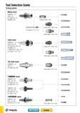 1070 Оснастка TaeguTec для станков фрезерно-сверлильно-расточной группы металлообрабатывающего оборудования Схема подбора вспомогательного инструмента Каталог TAEGUTEC 2014 Металлорежущий инструмент и инструментальная оснастка Стр. G4 ENG