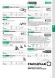 97 Bit-держатель Stahlwille внутренний 1/4“ DIN 3126 форма ISO 1173 форма D 6,3 Внутренний шестигранник с пружиной (DBGM) Насадки легко вставляются, закрепляются и такж Каталог STAHLWILLE 2011 Программа профессионального слесарно-монтажного инструмента Стр. 95